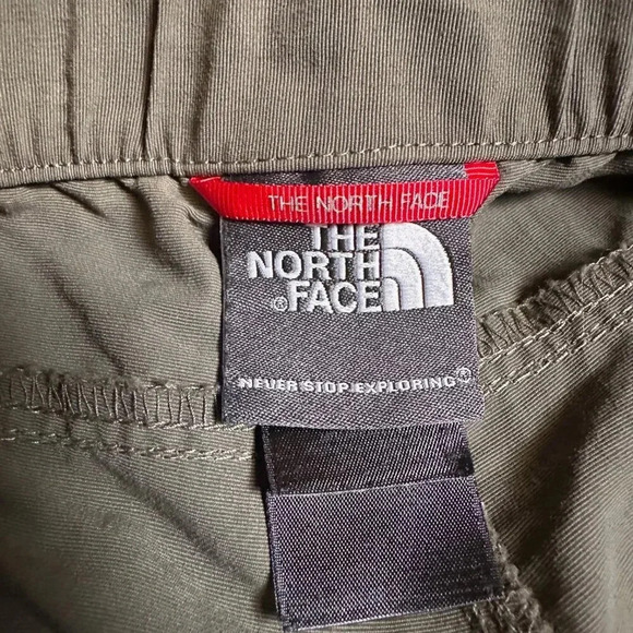 The North Face Nylon Zip Off Tactical Outdoor Hiking Camping Pants Large SHORT - Picture 2 of 10